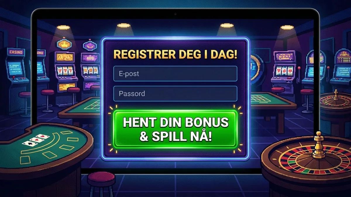 Registrer deg med bonus